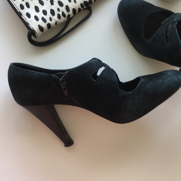 Calvin Klein Suede Booties - Picture 3 of 10